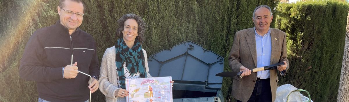 Huétor Vega impulsa un programa piloto de compostaje tanto a nivel doméstico como comunitario