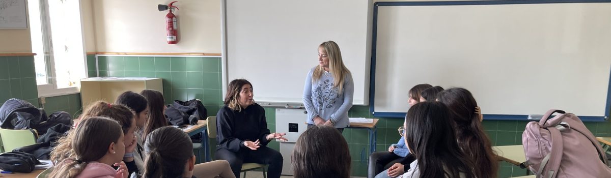 La concejalía de Igualdad imparte talleres sobre violencia de género en el IES Los Neveros