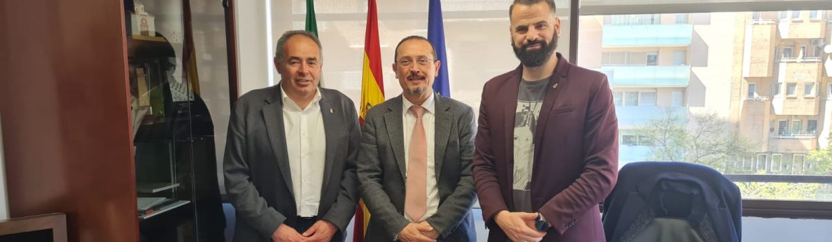 Reunión con el delegado de Turismo y Deporte para solicitar el apoyo de la Junta de Andalucía