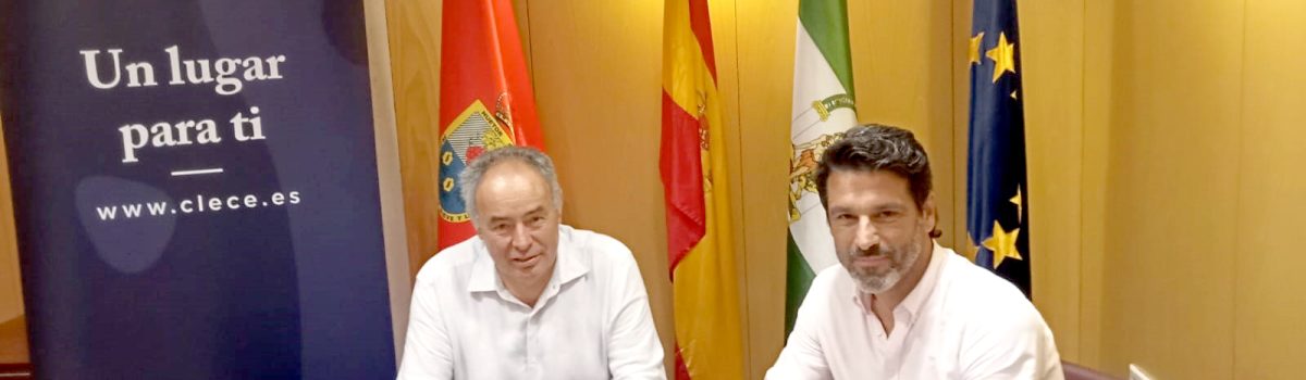 Huétor Vega y Clece firman un convenio para fomentar la inserción laboral de colectivos vulnerables