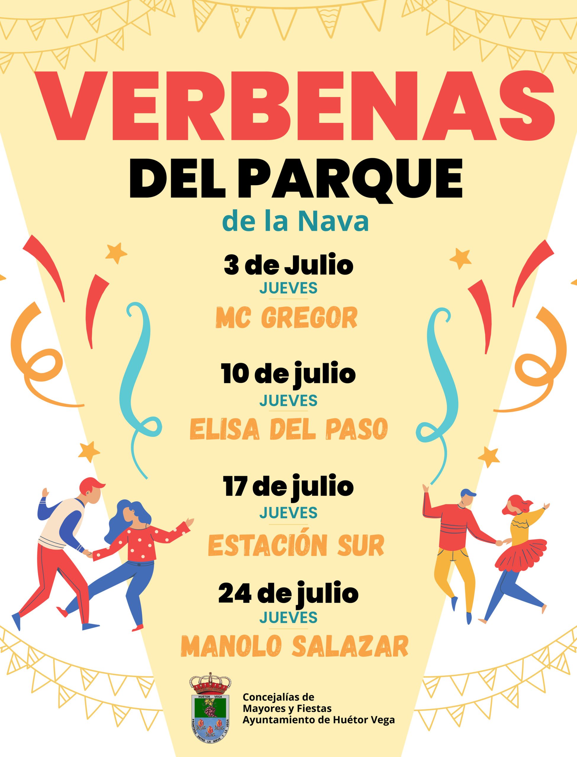 Verbenas en el parque de La Nava de Huétor Vega